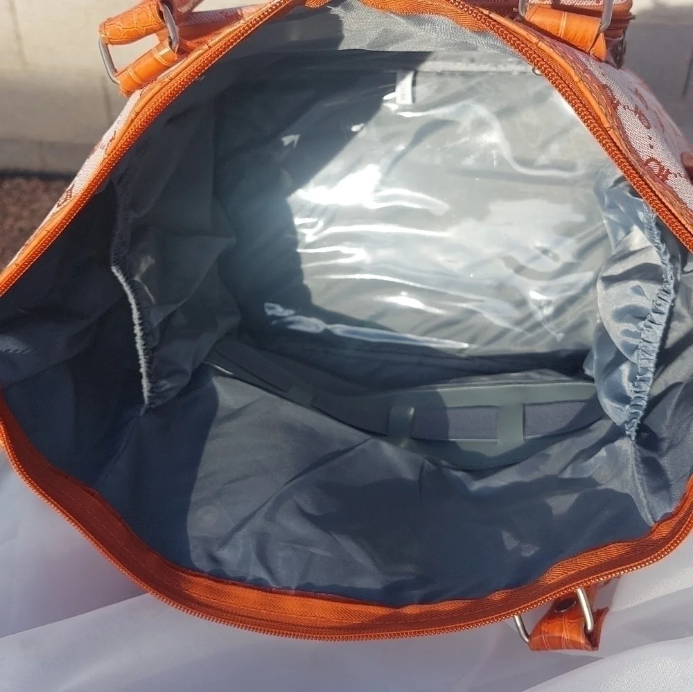 American flyer cosmetic satchel